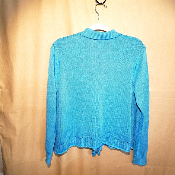 Fia Italia Handloomed Zippered Cardigan - Picture 2 of 2